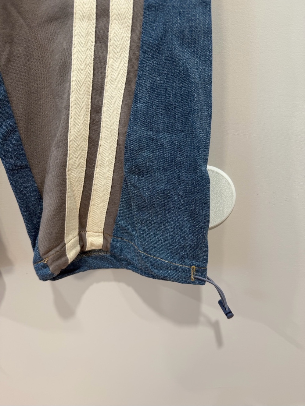 Forever 21 Ribbed Knit Drawstring Jeans - Picture 4 of 6